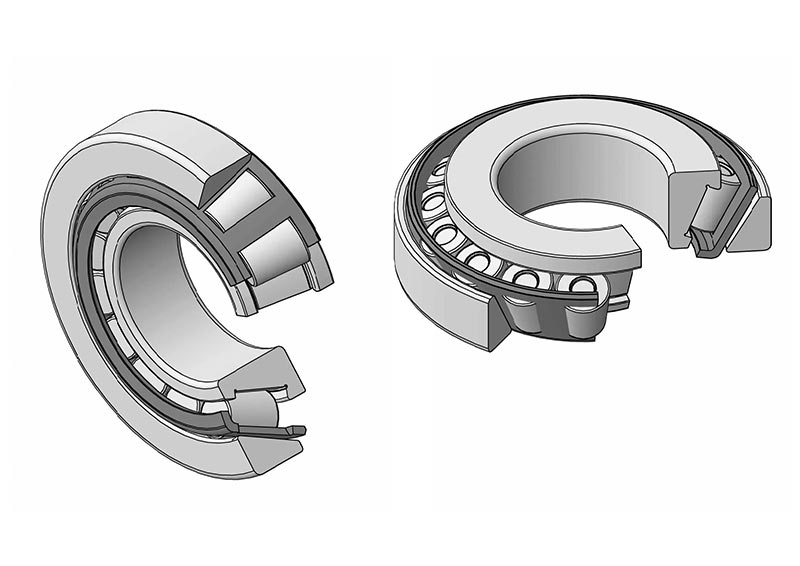 Metric and inch series tapered roller bearing assembly